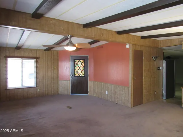 a view of livingroom with window