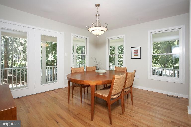 348 Tschiffely Square Road Gaithersburg, MD 20878 - Photo 24 of 30 Dining Room w/French Doors to Porch