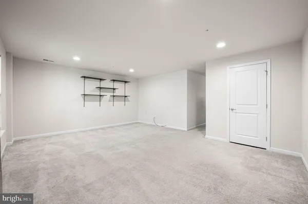 a view of empty room