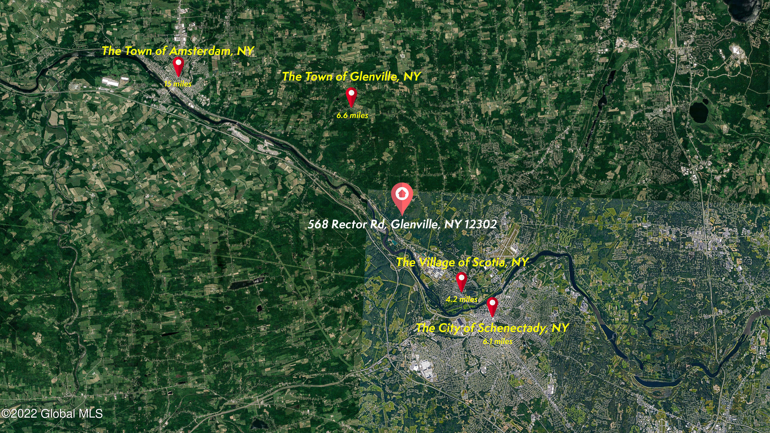 568 Rector Road Glenville, NY 12302 - Photo 60 of 63 Earth View Labeled