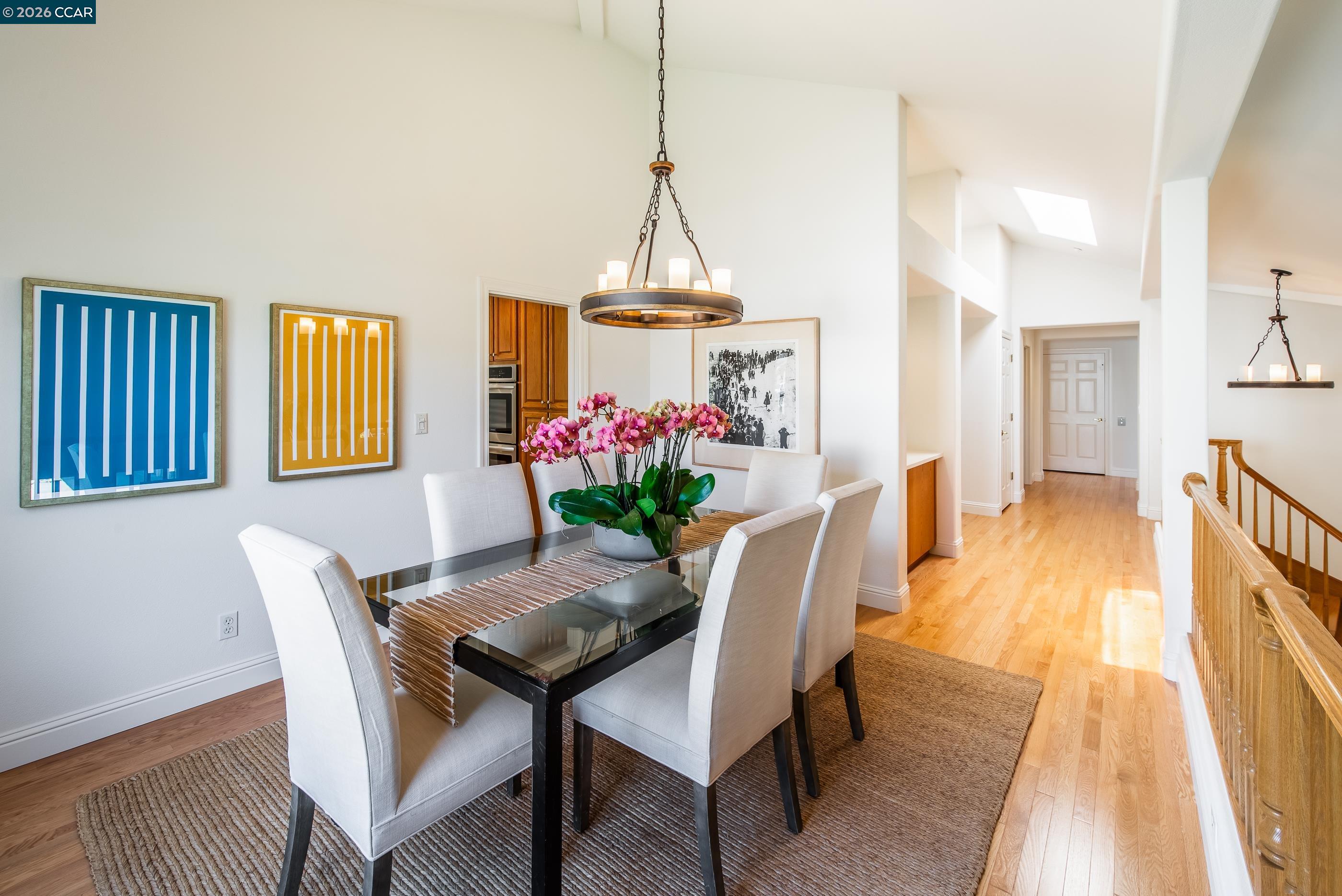 1170 Sunrise Ridge Drive Lafayette, CA 94549 - Photo 21 of 45 a dining room with furniture and wooden floor