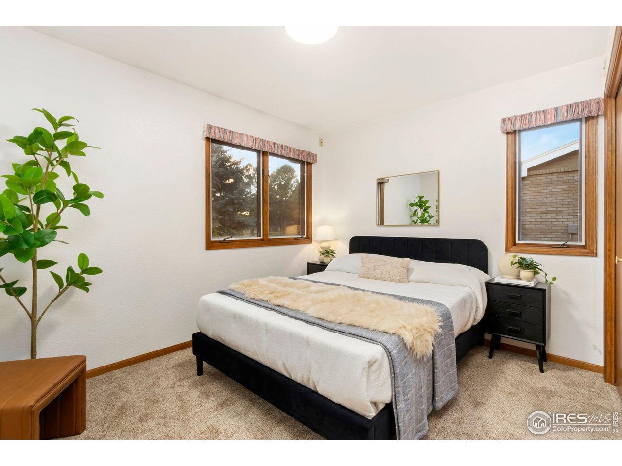1531 West Swallow Road, Unit 25 Fort Collins, CO 80526 - Photo 18 of 39 Bright and sunny guest bedroom