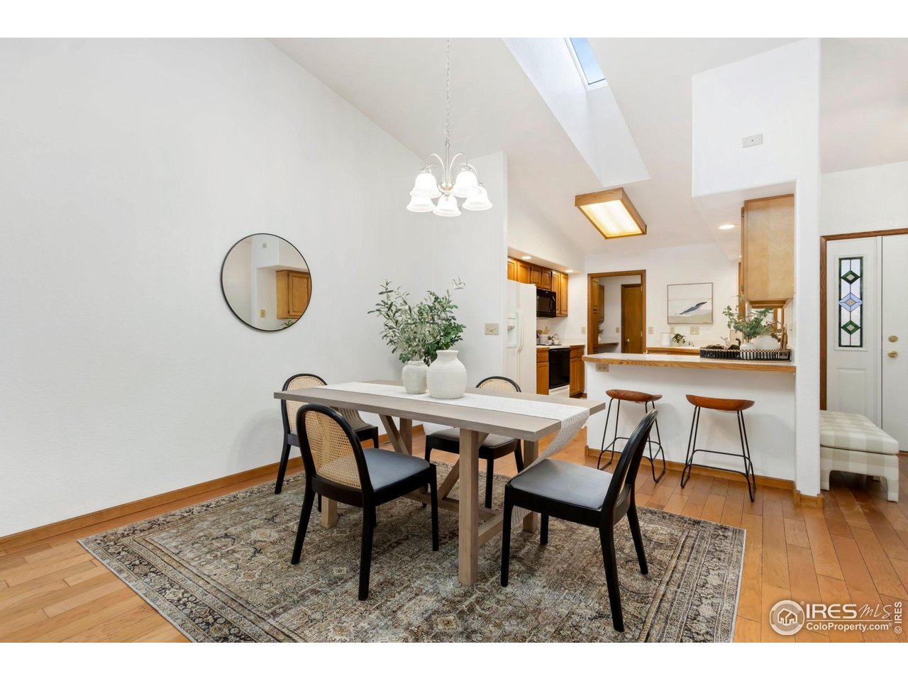 1531 West Swallow Road, Unit 25 Fort Collins, CO 80526 - Photo 36 of 39 Vaulted ceilings and open floorplan. New skylight and roof!