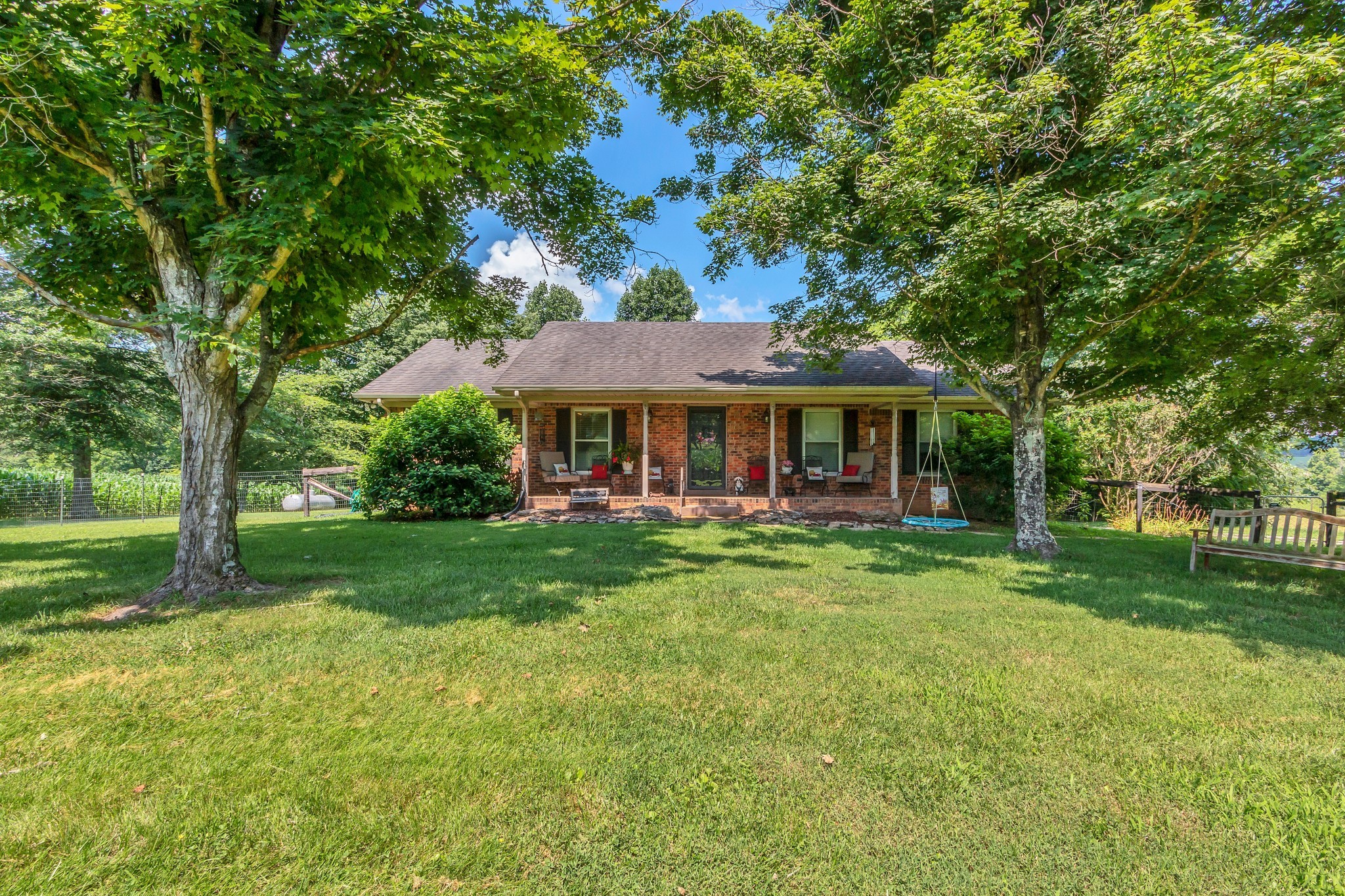 3349 Sweeney Hollow Road Franklin, TN 37064 - Photo 14 of 41 a view of a house with a yard