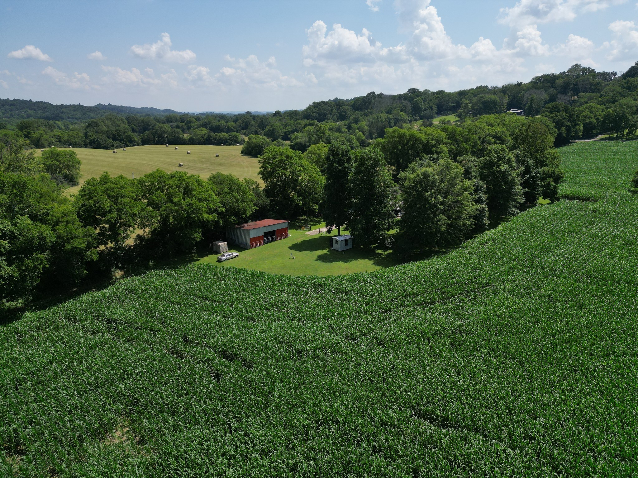 3349 Sweeney Hollow Road Franklin, TN 37064 - Photo 34 of 41 a view of a lake with a yard