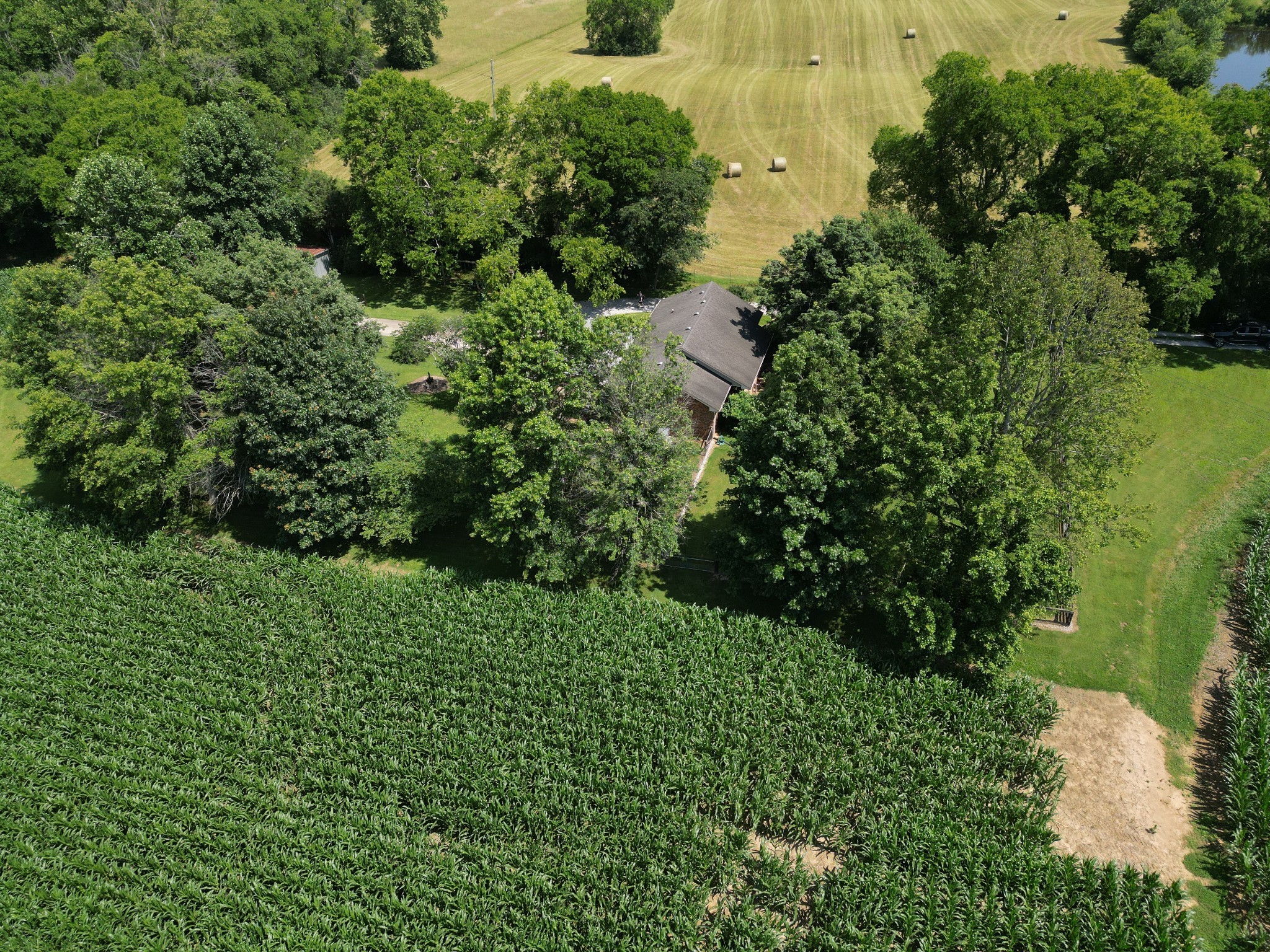 3349 Sweeney Hollow Road Franklin, TN 37064 - Photo 39 of 41 a view of a garden with a building