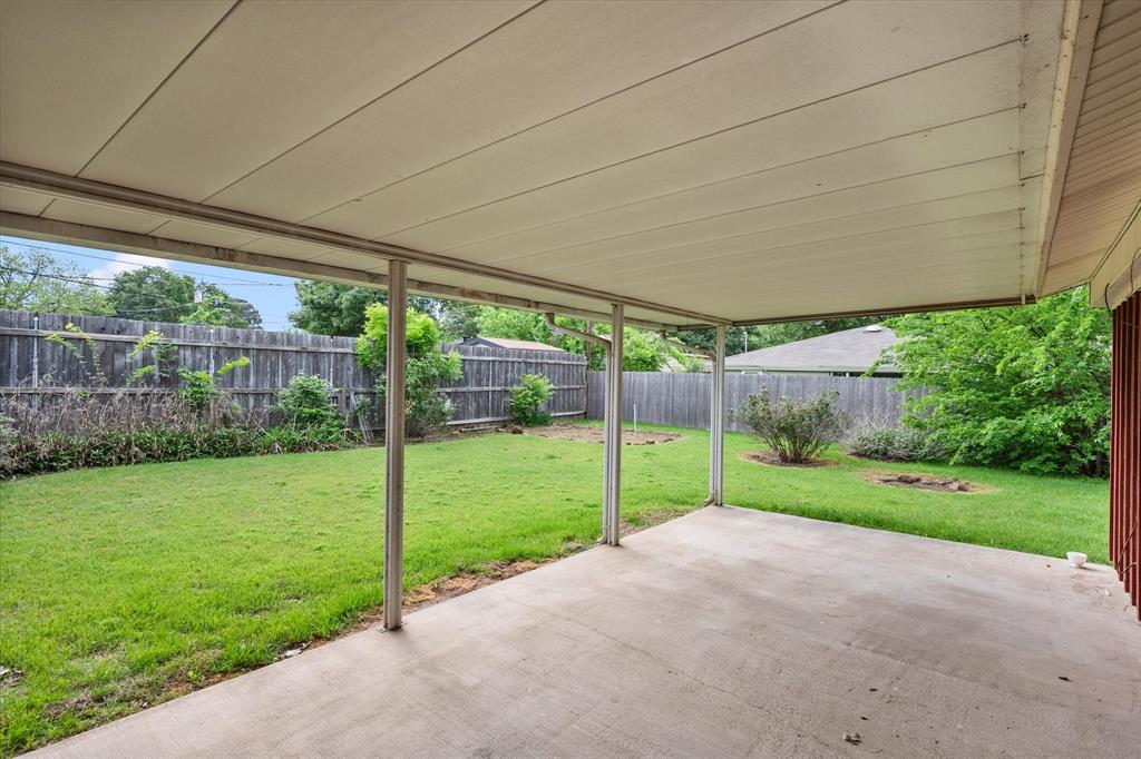 613 Whitener Road Euless, TX 76040 - Photo 26 of 29 Large covered patio