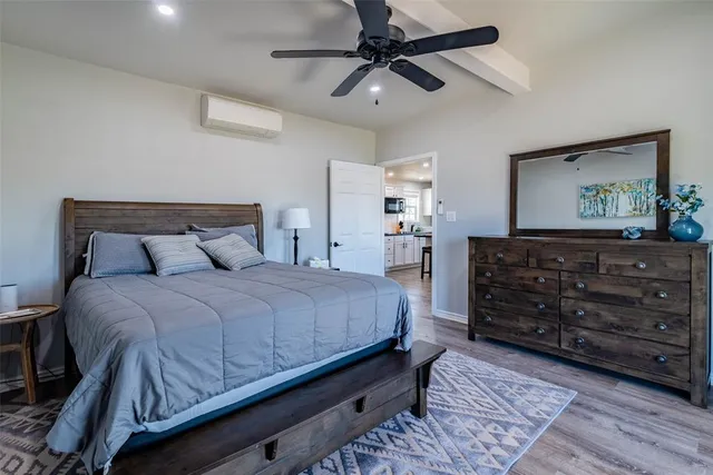 a view of a porch with a bench