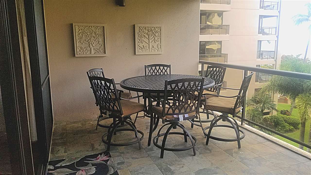 4299 Lower Honoapiilani Road, Unit 134 Lahaina, HI 96761 - Photo 20 of 29 a view of a dining room with furniture window and outside view
