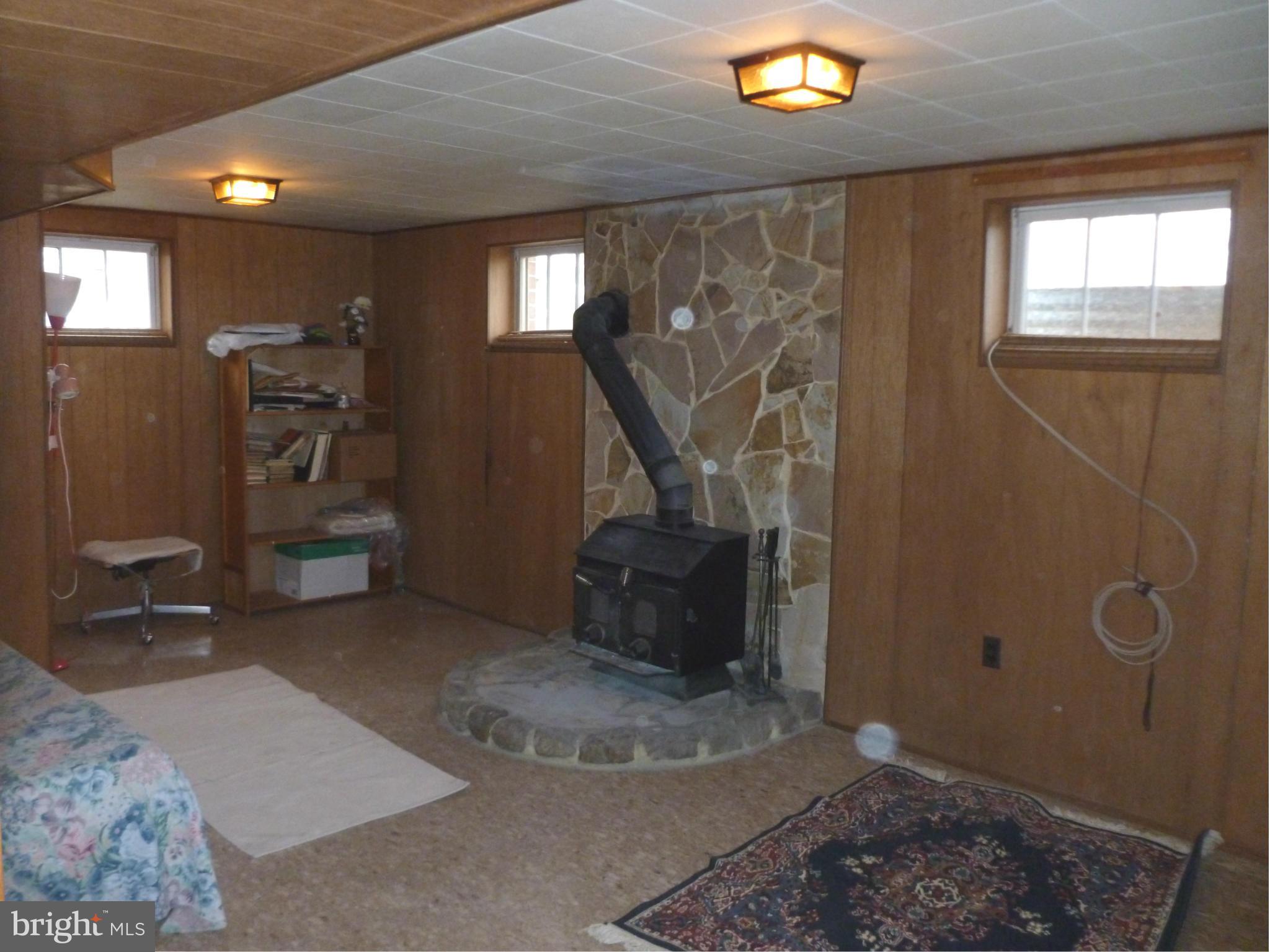 6905 Sydenstricker Road Springfield, VA 22152 - Photo 21 of 25 Recreation Room w/Wood Stove