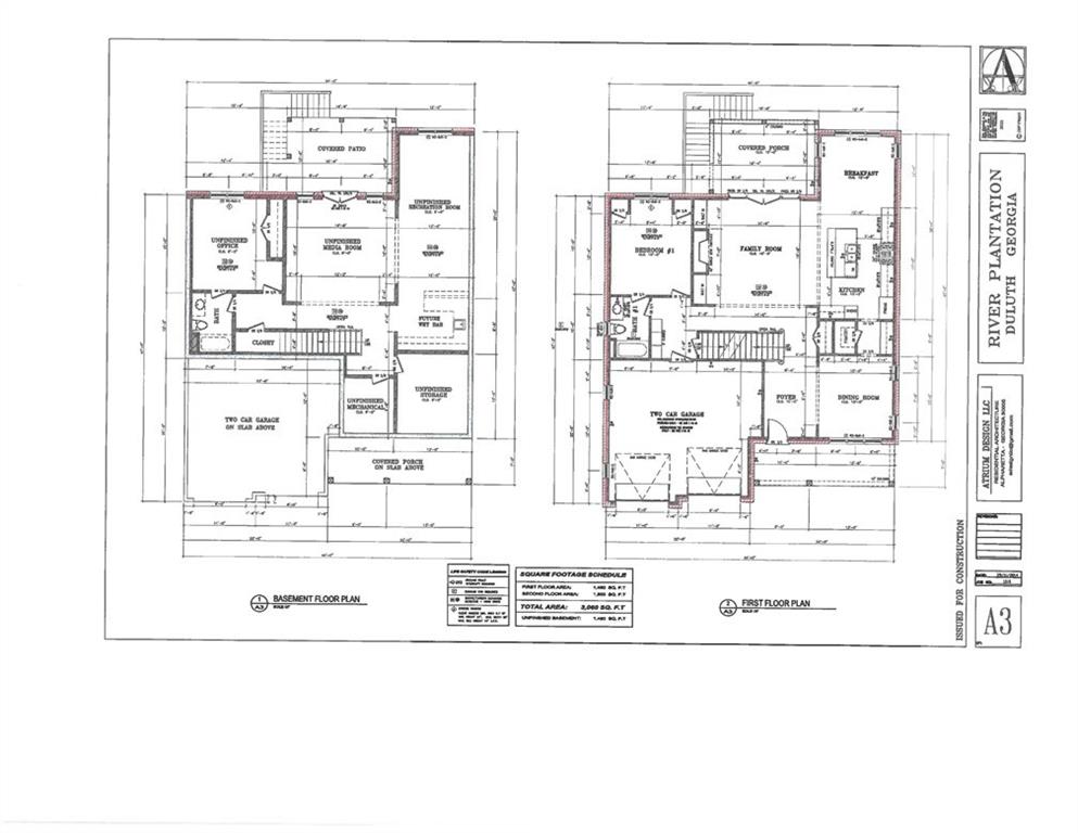 1894 Point River Drive Duluth, GA 30097 - Photo 13 of 17 a picture of a floor plan