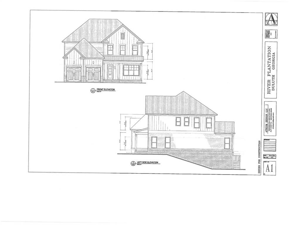 1894 Point River Drive Duluth, GA 30097 - Photo 15 of 17 a black and white photo of a living room