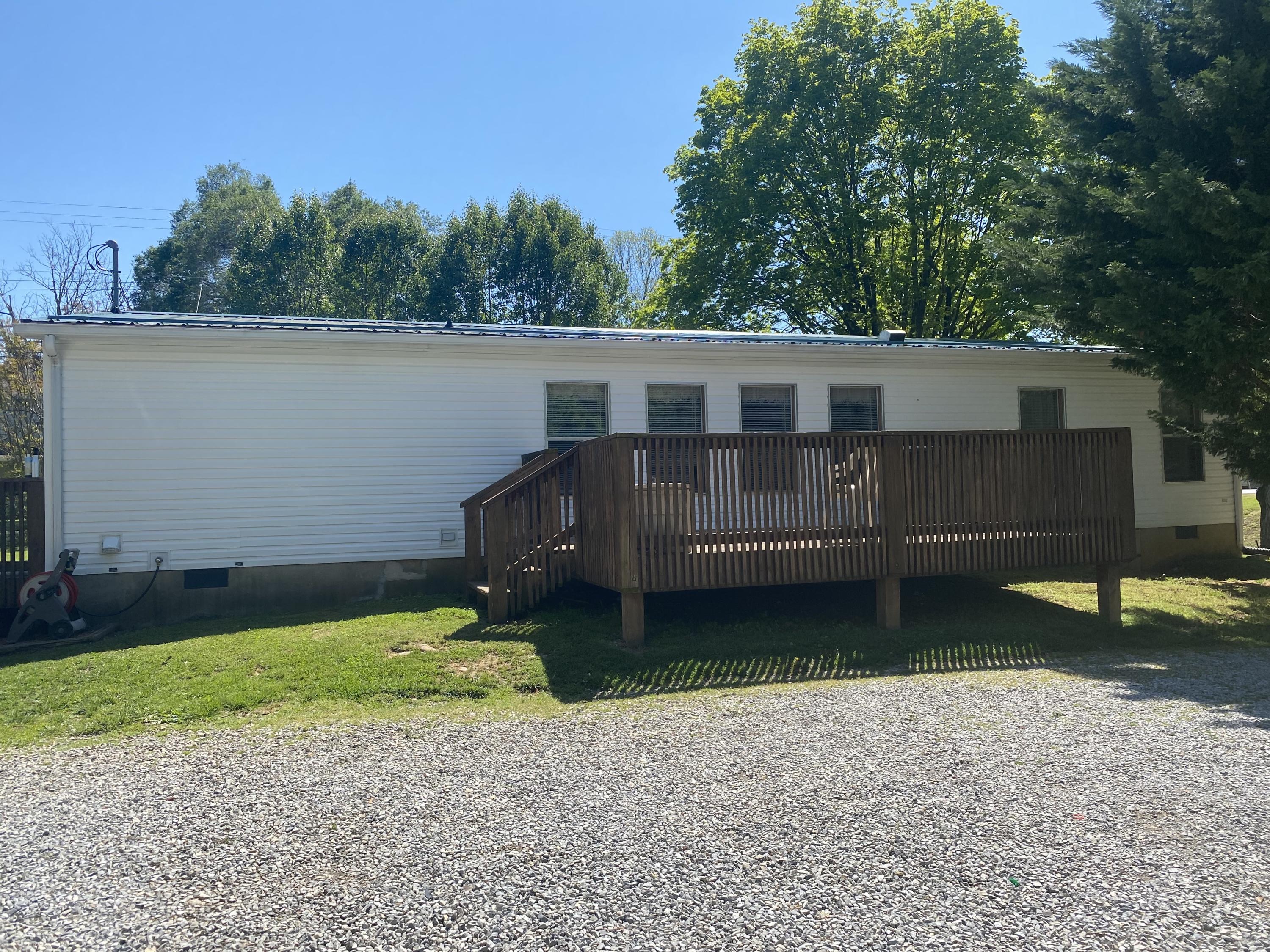 106 Brake Road Elliston, VA 24087 - Photo 12 of 13 a view of a deck with a yard