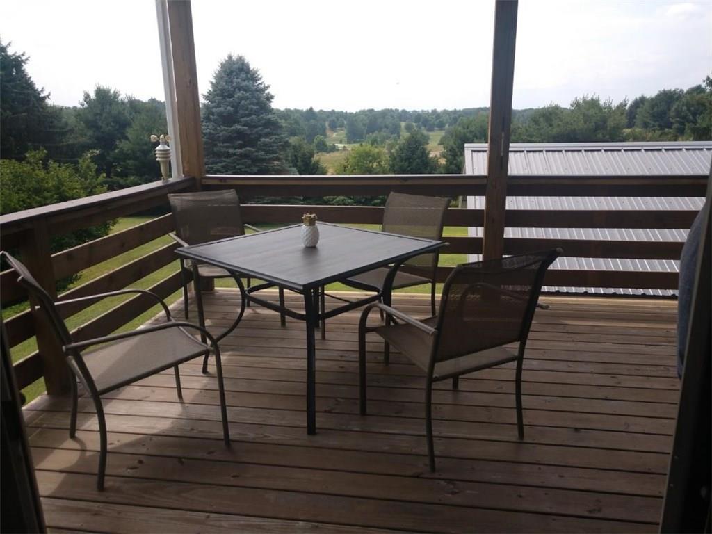 119 North Eberhart Road Butler, PA 16001 - Photo 4 of 18 Walk out from the dining area and enjoy summertime meals. The views are breathtaking.