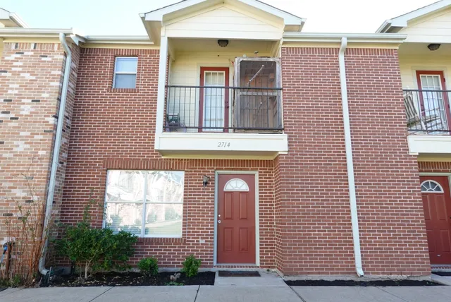 a view of front door of house
