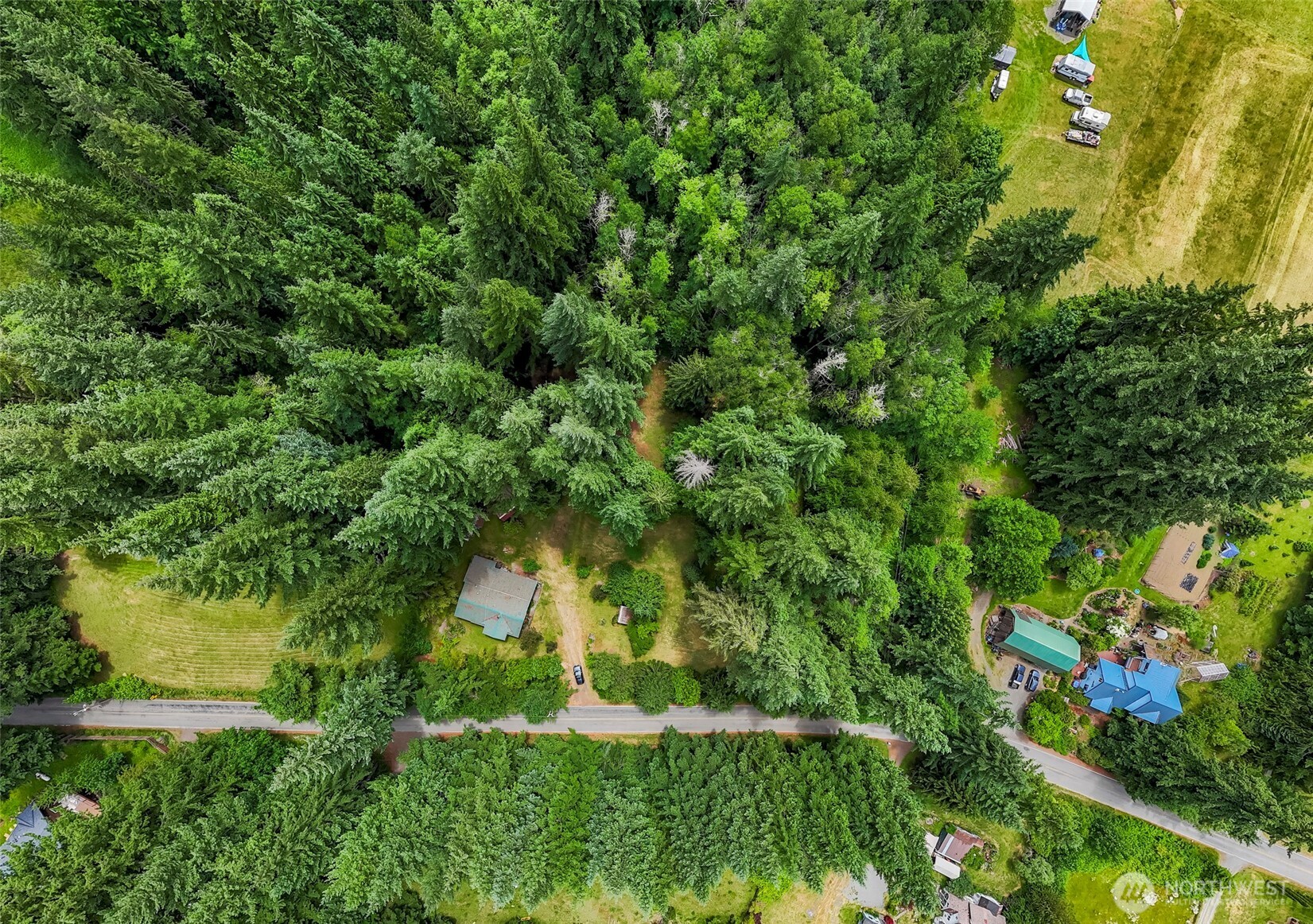 5650 Doran Road Acme, WA 98220 - Photo 1 of 40 a view of a garden