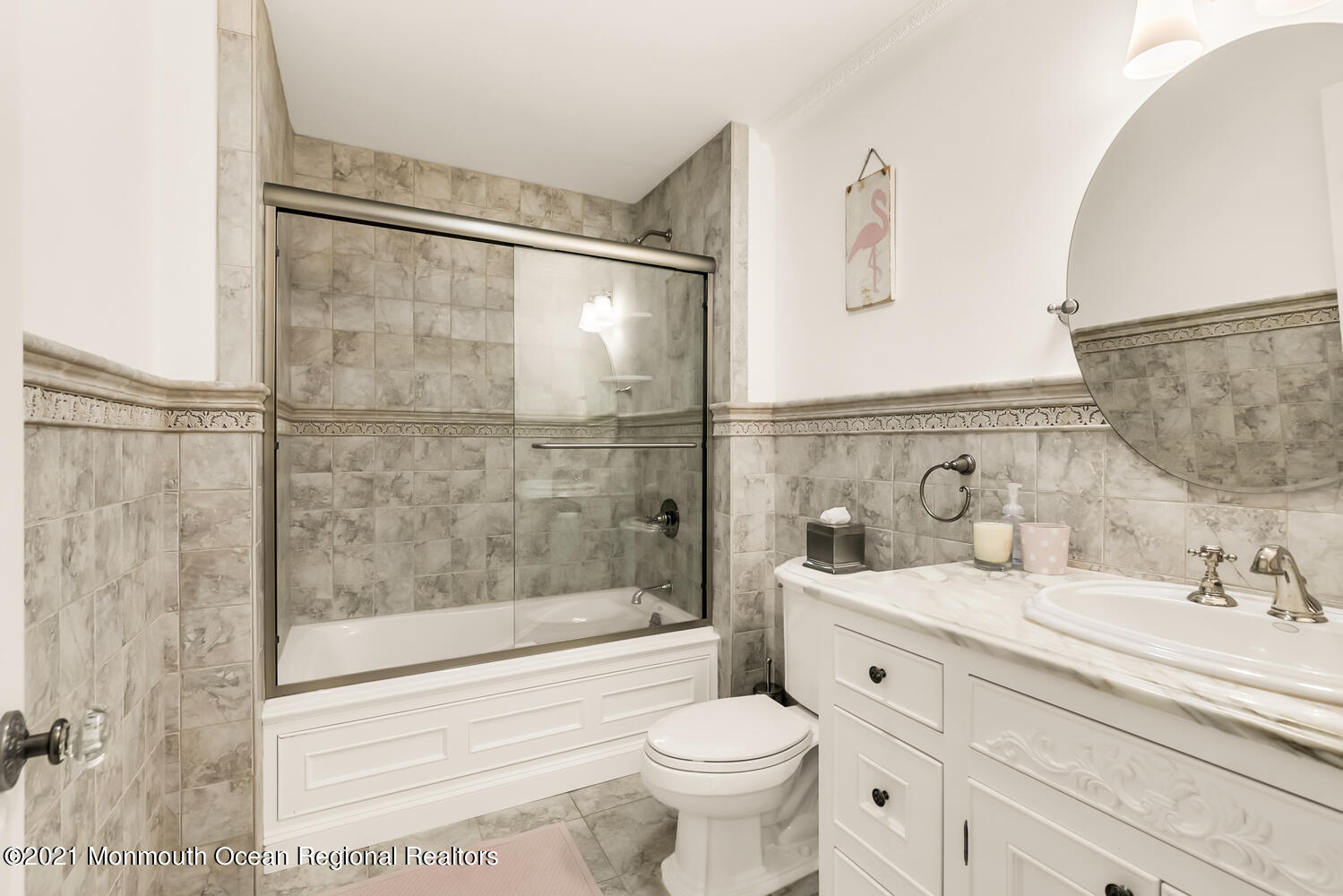 7 Sheraton Lane Rumson, NJ 07760 - Photo 19 of 32 a bathroom with a sink toilet and shower