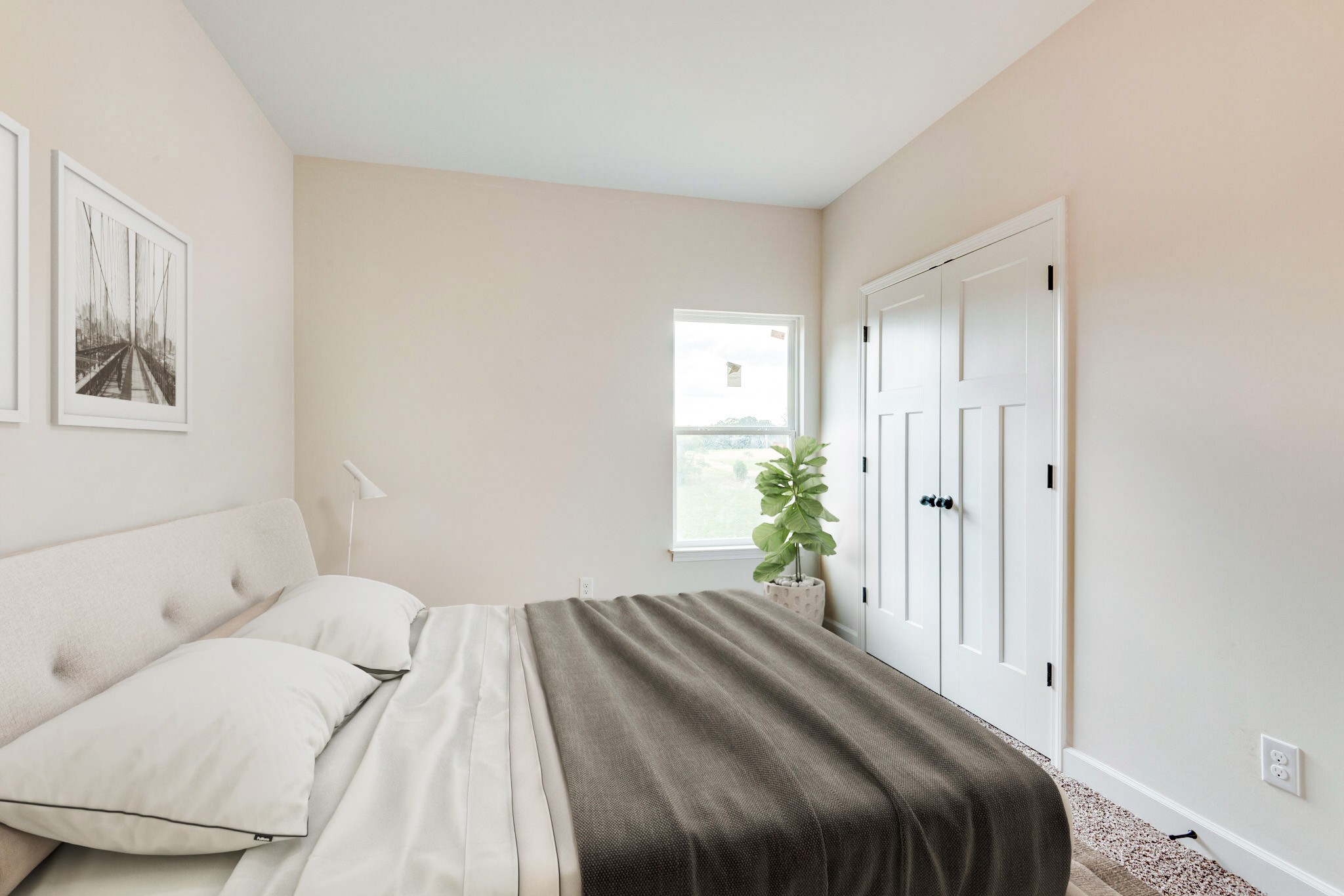 1282 Oak Grove Road Dickson, TN 37055 - Photo 22 of 29 a bedroom with a bed and a painting