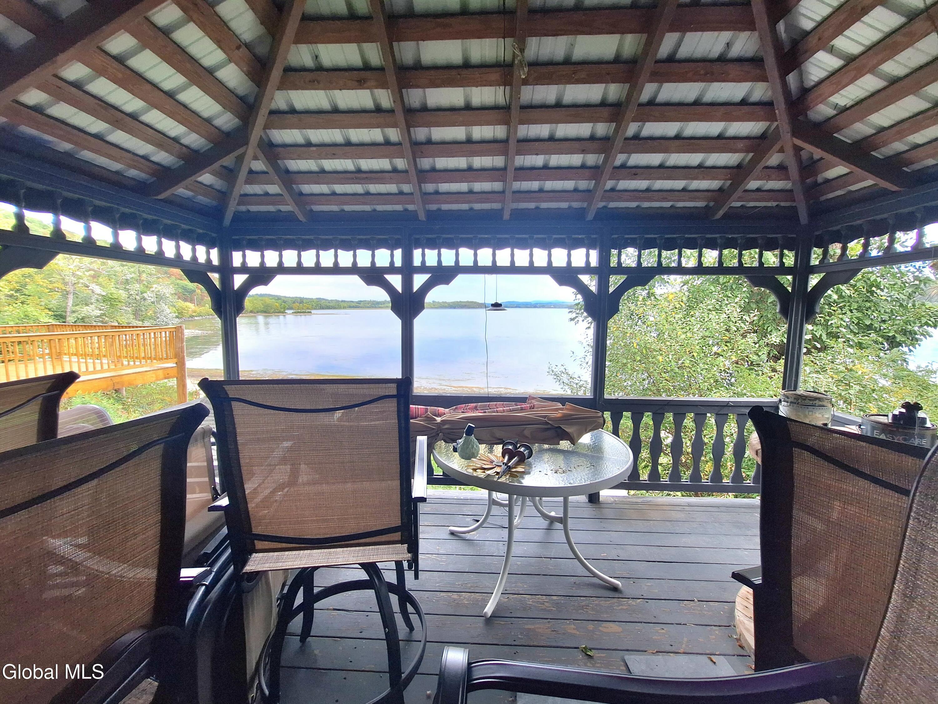 52 Wilson Bay Road Ticonderoga, NY 12883 - Photo 23 of 28 Attached screen house with a view