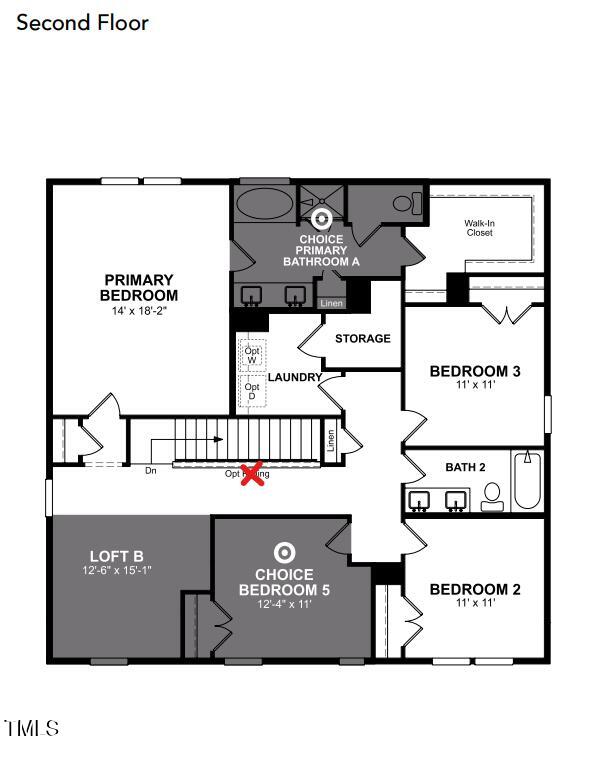 1208 Dimaggio Drive, Unit 27 Raleigh, NC 27616 - Photo 3 of 5 Second Floor