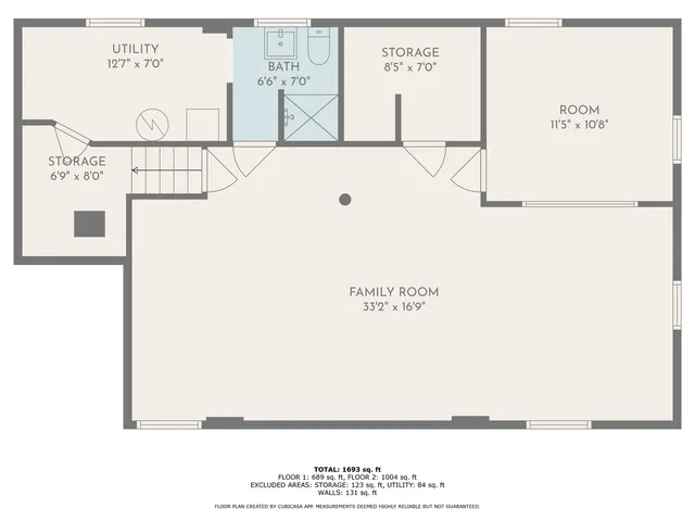 a view of empty room