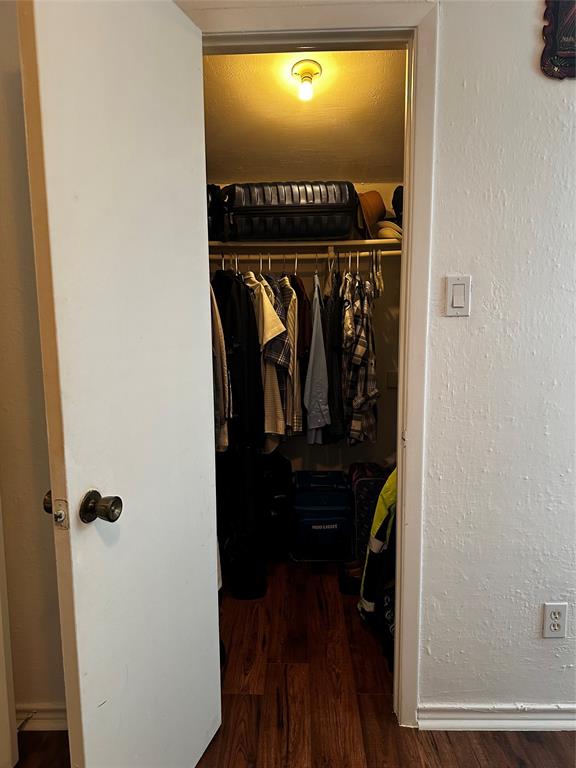 4272 Madera Road, Unit 4 Irving, TX 75038 - Photo 19 of 32 a view of a hallway with wooden floor