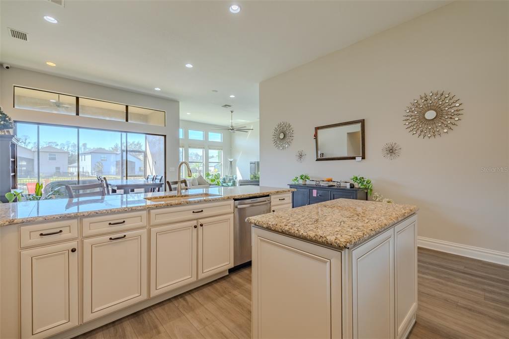 4950 Diamonds Palm Loop Wesley Chapel, FL 33543 - Photo 10 of 65 a view of a kitchen counter space and a sink