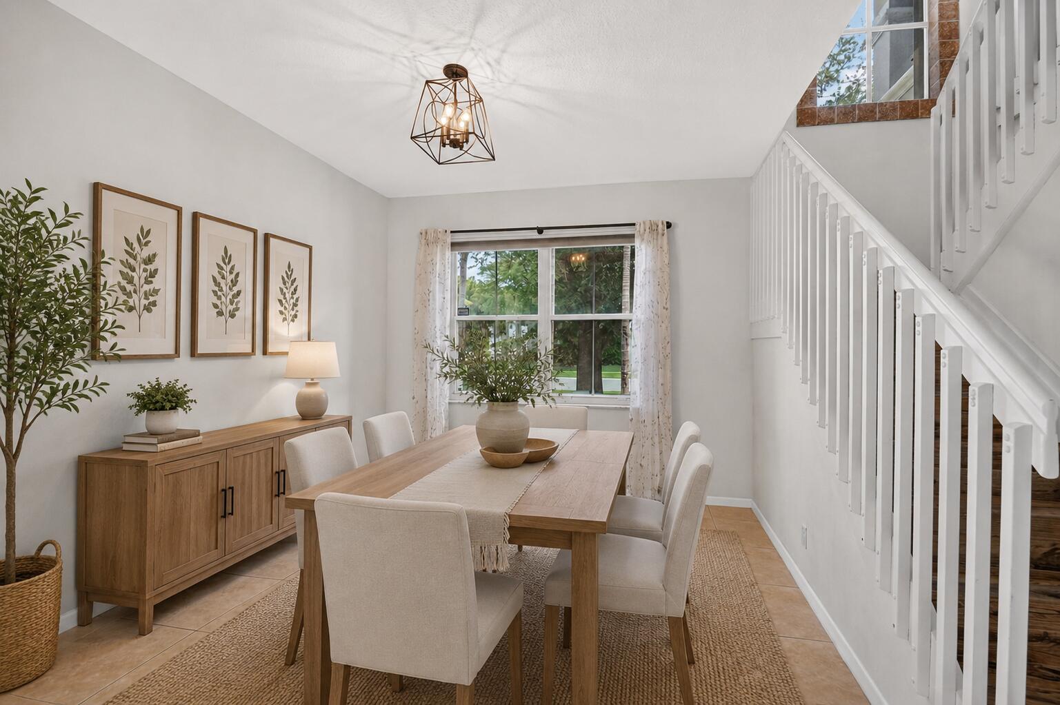 6283 Shadow Tree Lane Lake Worth, FL 33463 - Photo 18 of 84 Virtually Staged Dining Room