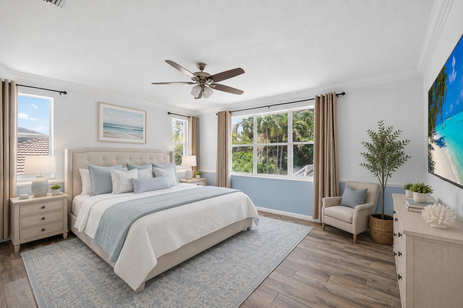 6283 Shadow Tree Lane Lake Worth, FL 33463 - Photo 23 of 84 Virtually Staged Primary Bedroom
