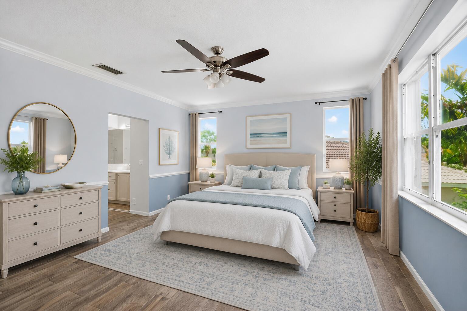 6283 Shadow Tree Lane Lake Worth, FL 33463 - Photo 25 of 84 Primary Bedroom Virtually Staged