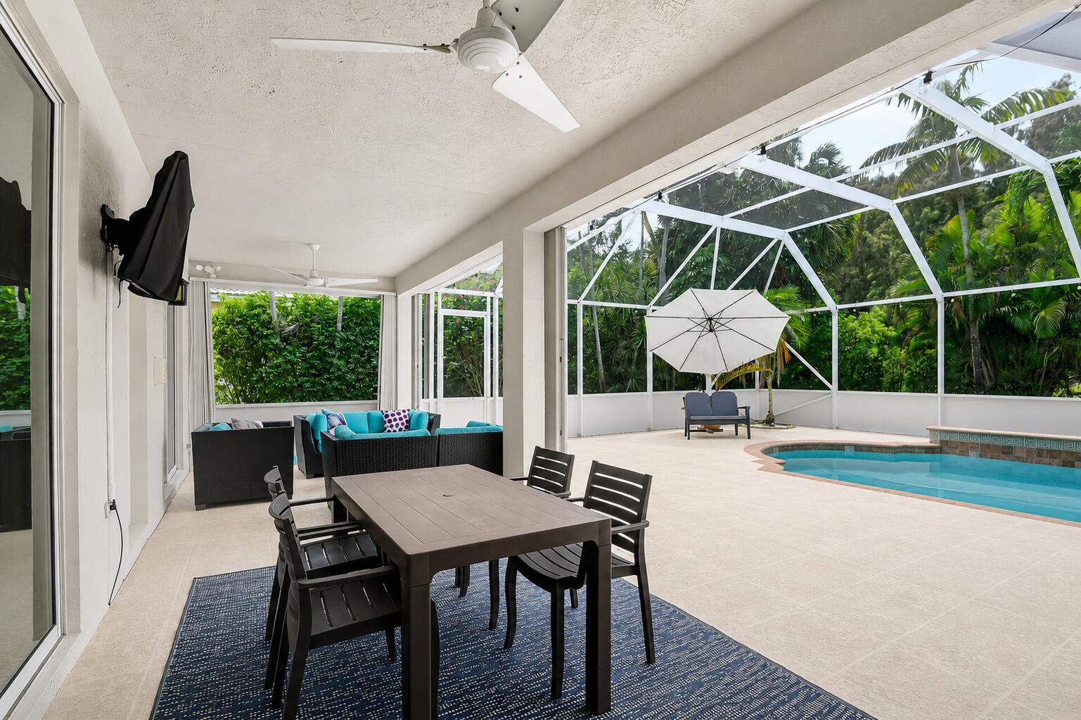 6283 Shadow Tree Lane Lake Worth, FL 33463 - Photo 51 of 84 Patio overhang