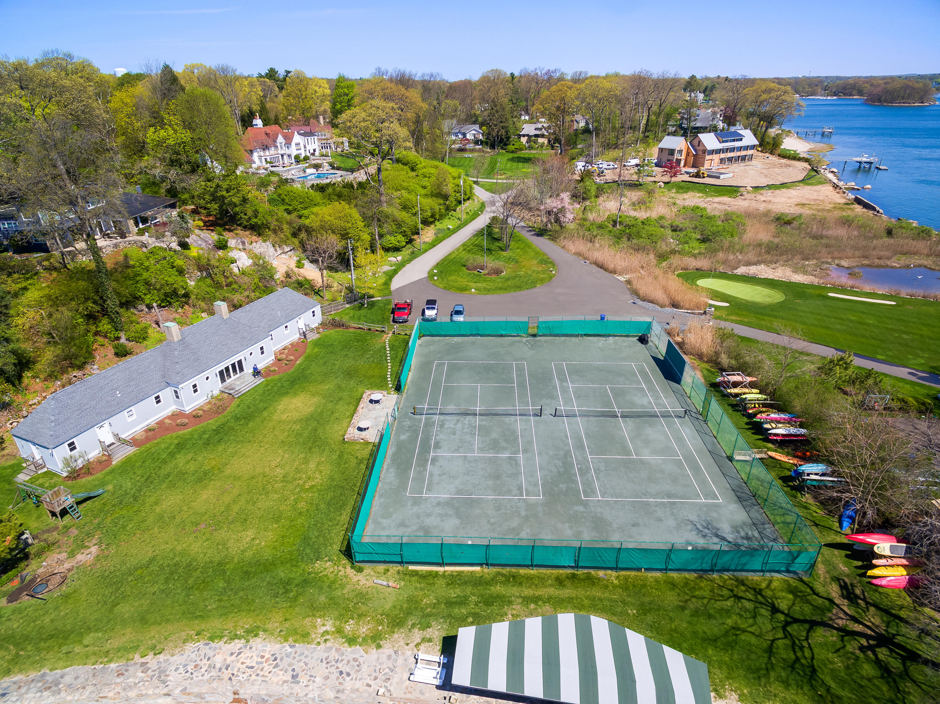 33 Hilltop Road Norwalk, CT 06854 - Photo 23 of 24 wilson point aerial beach tennis clubhou