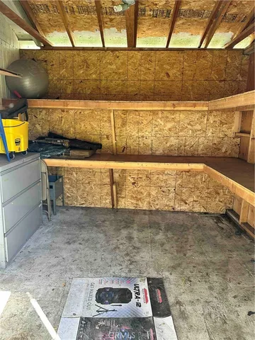 a view of water heater room