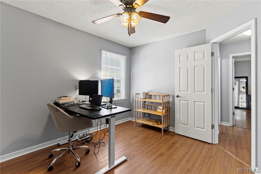 6441 Blair Court Prince George, VA 23875 - Photo 31 of 46 a view of a workspace with furniture and wooden floor