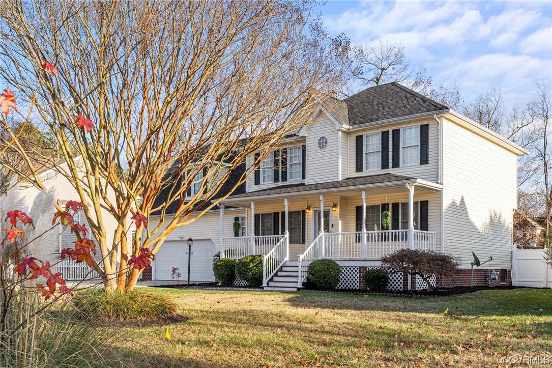 6441 Blair Court Prince George, VA 23875 - Photo 46 of 46 a front view of a house with a yard
