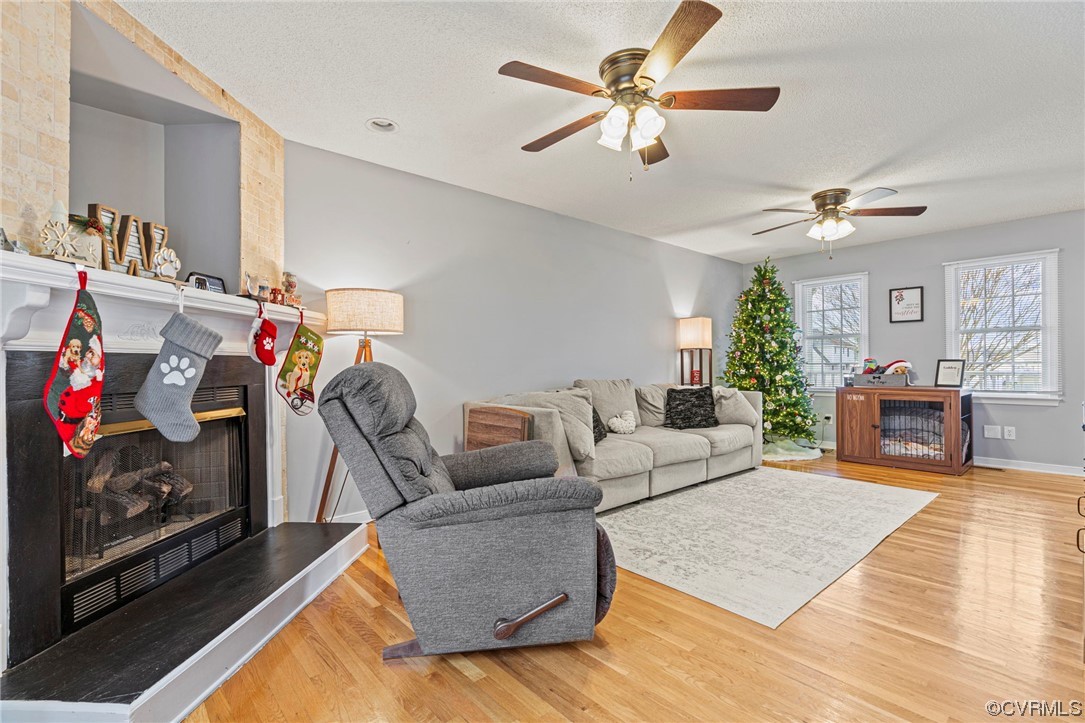 6441 Blair Court Prince George, VA 23875 - Photo 7 of 46 a living room with furniture fireplace and a window