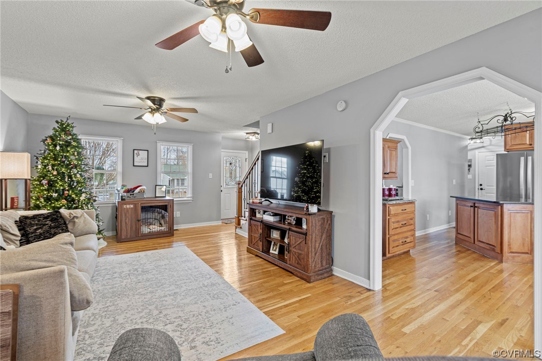 6441 Blair Court Prince George, VA 23875 - Photo 9 of 46 a living room with furniture and a flat screen tv