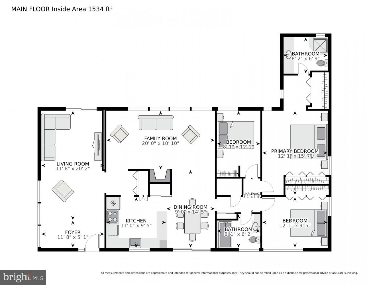 2911 Pine Spring Road Falls Church, VA 22042 - Photo 26 of 26 Whole house floor plan