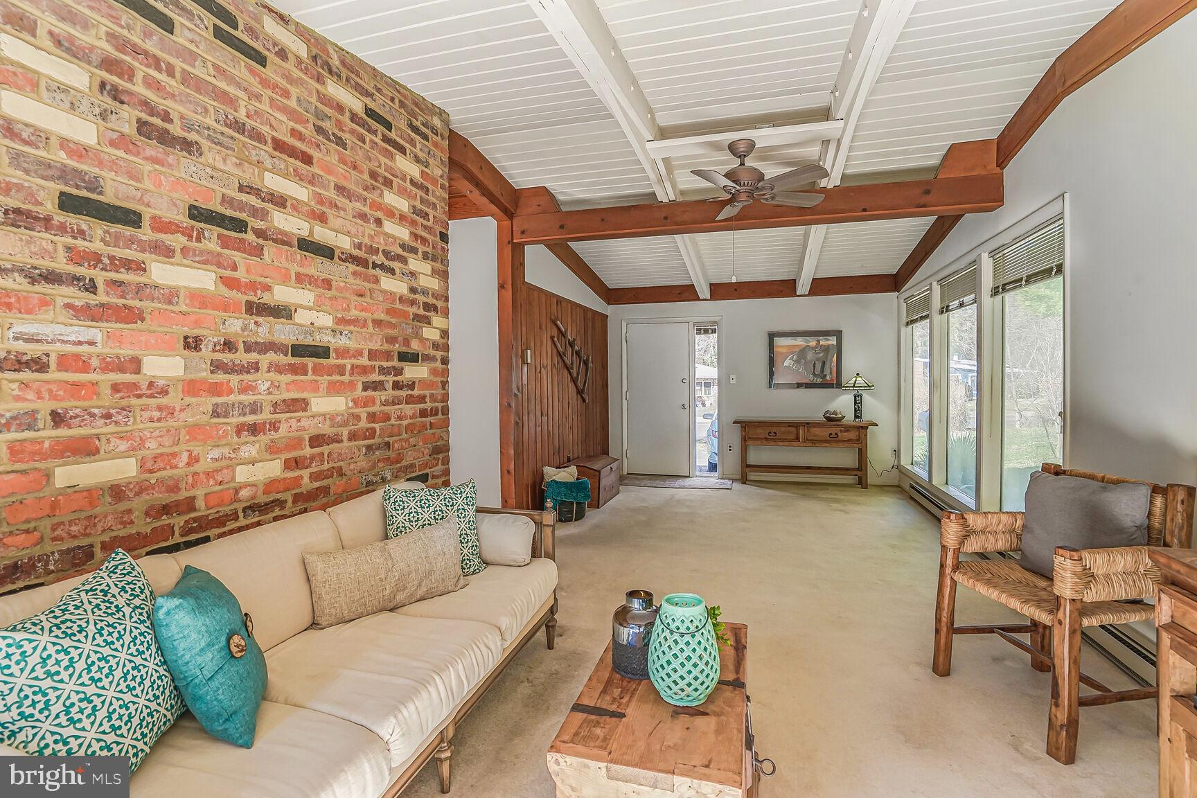 2911 Pine Spring Road Falls Church, VA 22042 - Photo 8 of 26 View to front entry - lots of light w/big windows