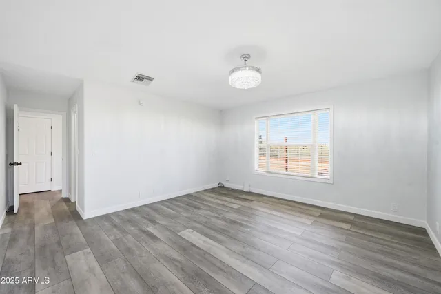 a close up view of racks on the wall