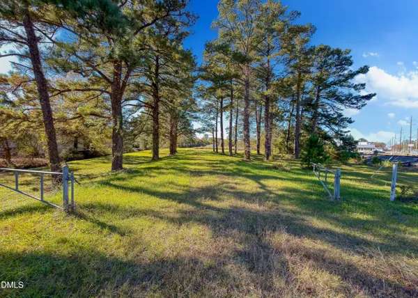 a view of swimming pool with yard and green space