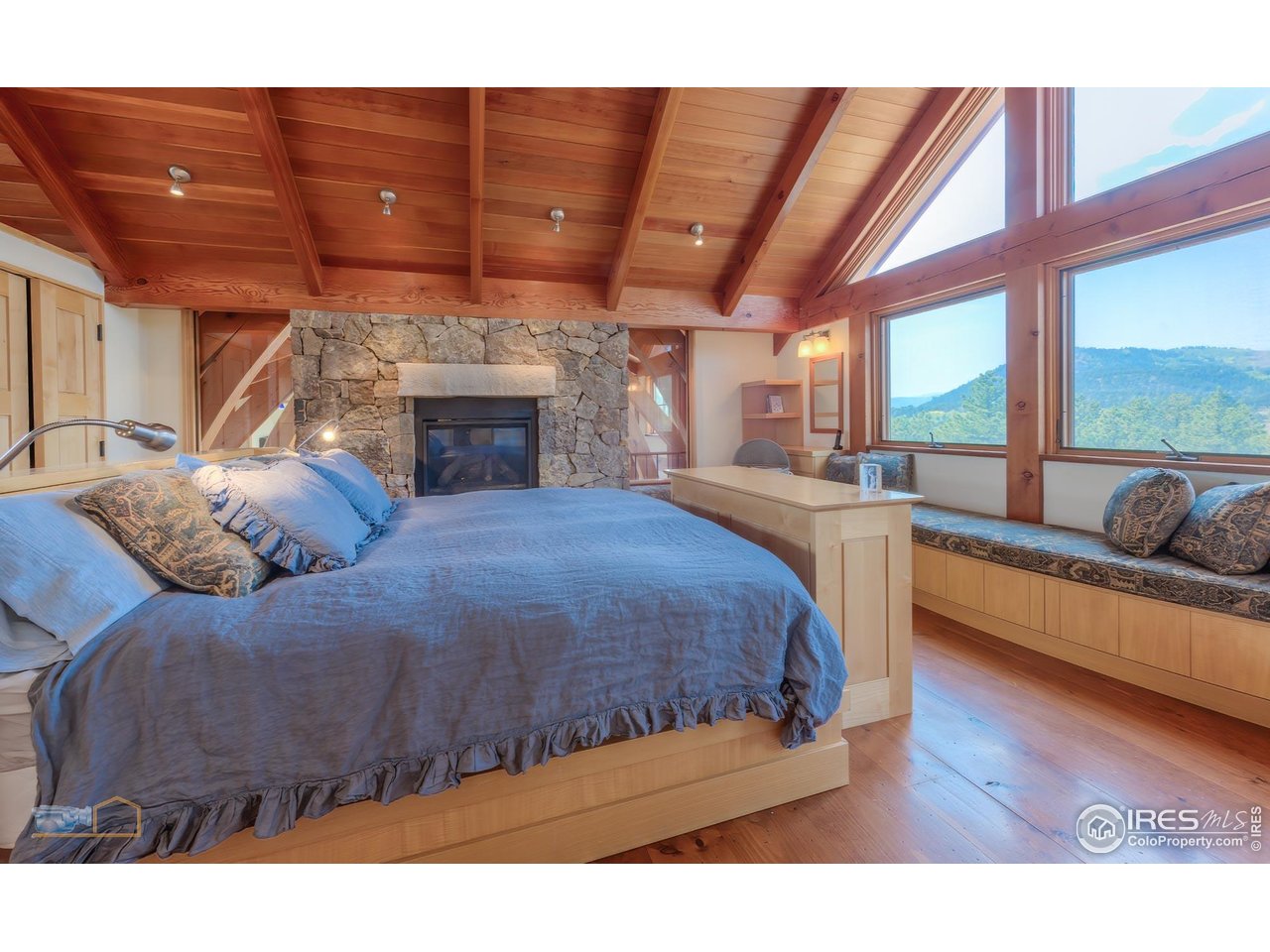 11780 Gold Hill Road Boulder, CO 80302 - Photo 19 of 37 Gas Fireplace