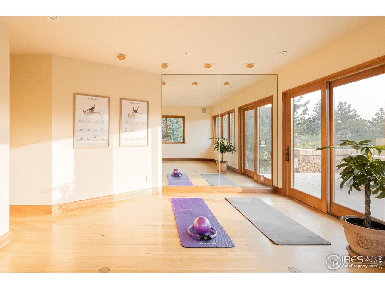11780 Gold Hill Road Boulder, CO 80302 - Photo 27 of 37 Exercise room with inspiring views!