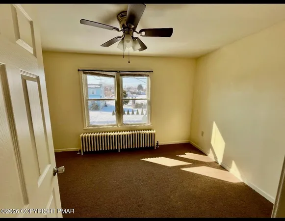a view of livingroom with a window