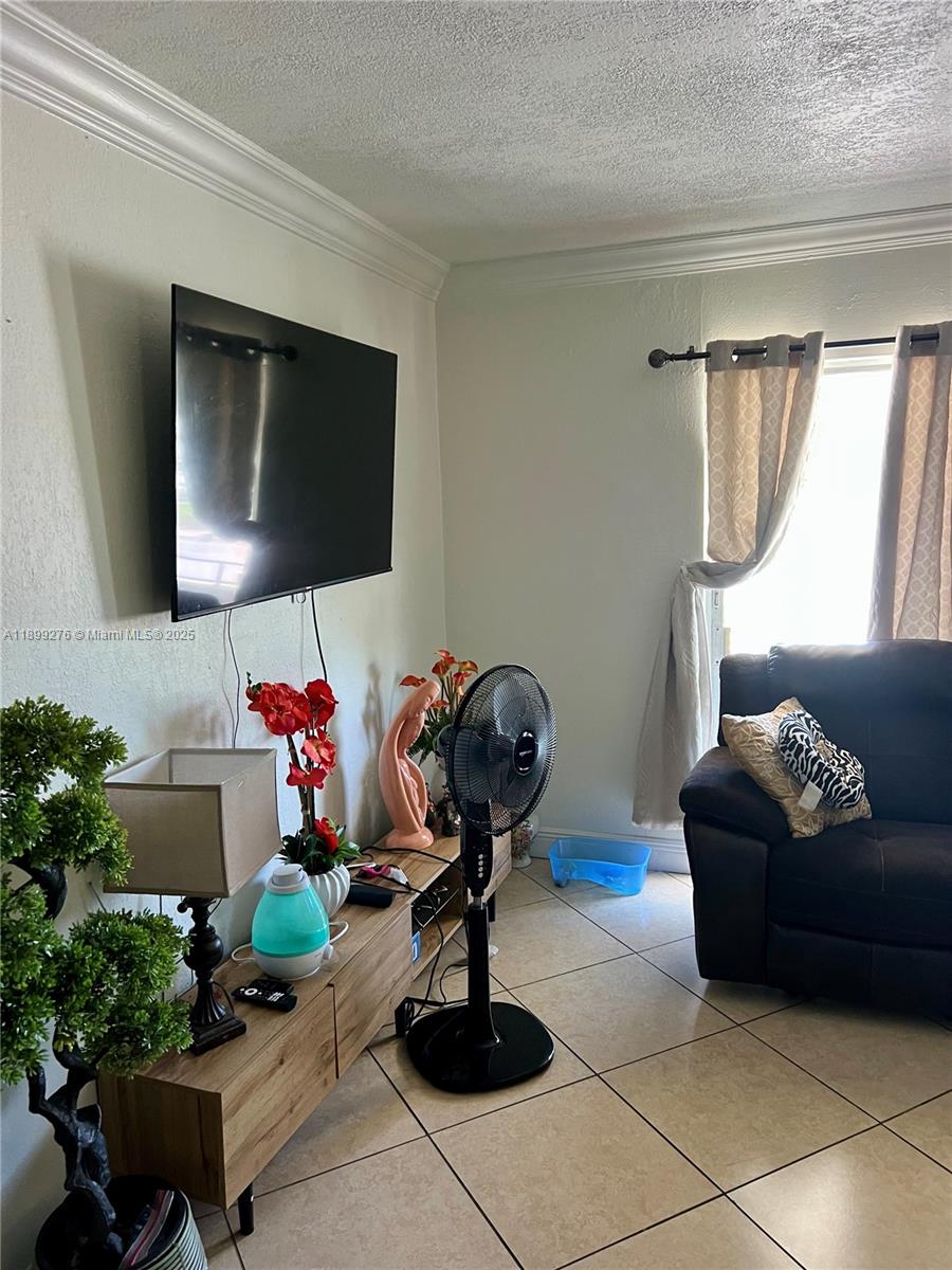 855 West 29th Street, Unit 11 Hialeah, FL 33012 - Photo 3 of 11 a living room with furniture and a potted plant