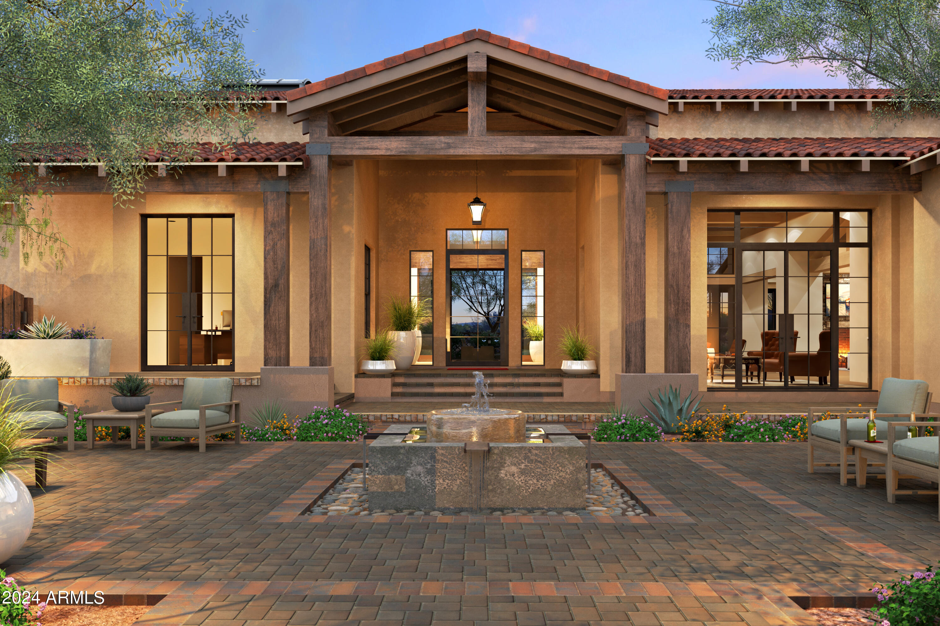 8510 East Tecolote Circle Scottsdale, AZ 85266 - Photo 4 of 11 a front view of a house