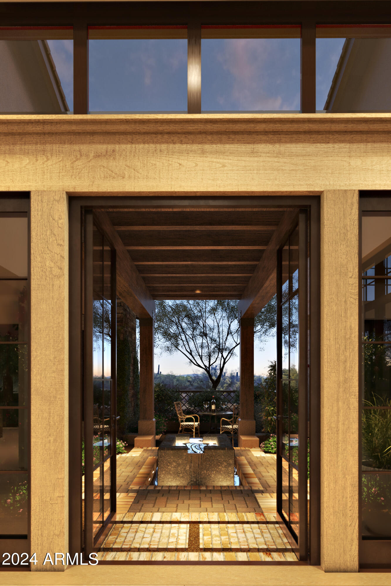 8510 East Tecolote Circle Scottsdale, AZ 85266 - Photo 5 of 11 a view of a patio with table and chairs