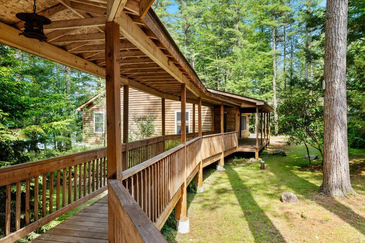 105 Waygood Way Pocono Pines, PA 18350 - Photo 44 of 99 Covered Walkway to Little Pine Cabin