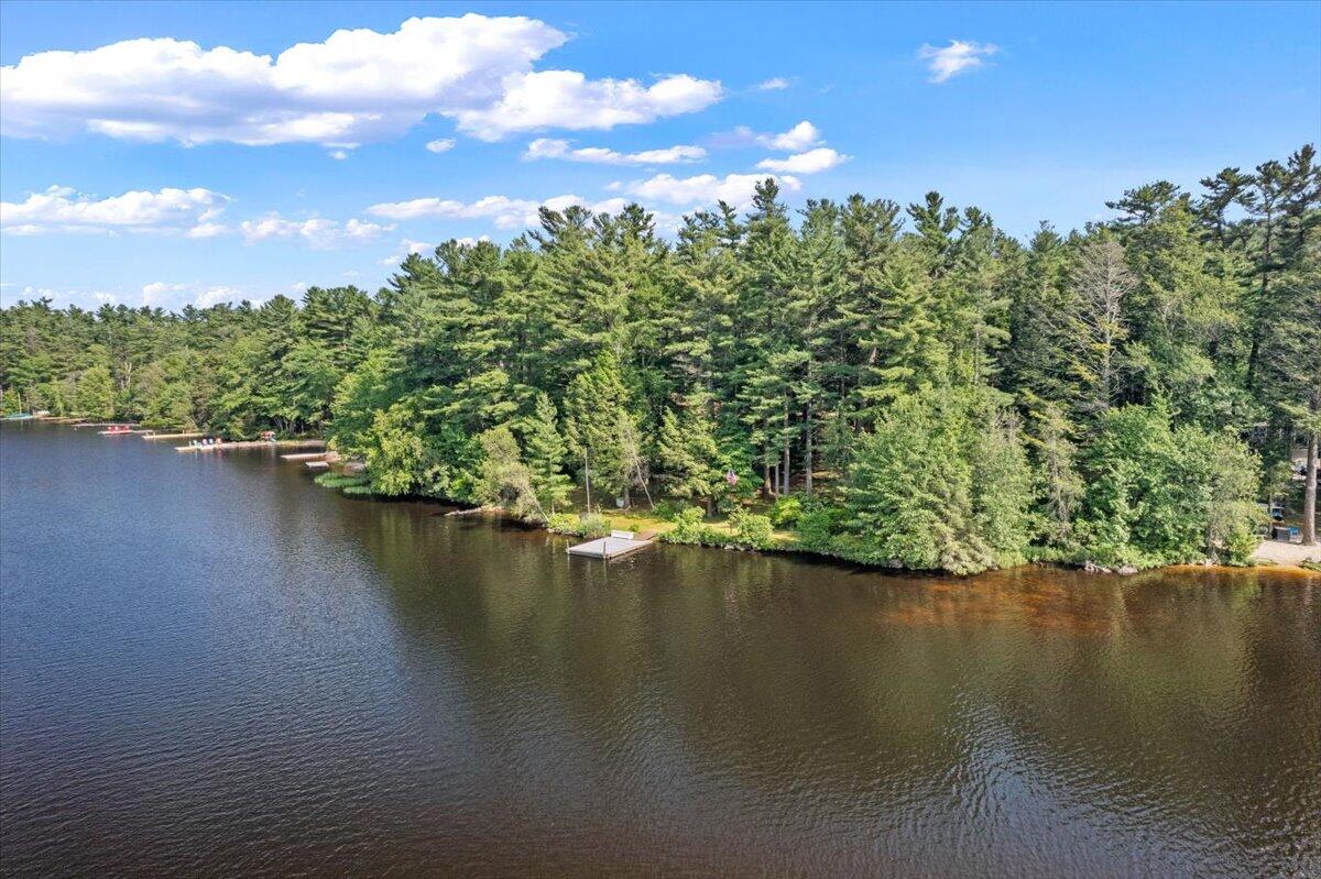 105 Waygood Way Pocono Pines, PA 18350 - Photo 82 of 99 Aerial View of Lake Frontage