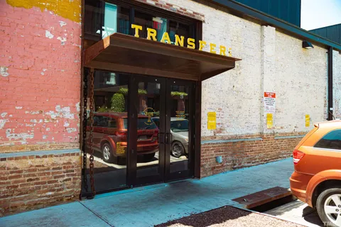 a view of building with outdoor space